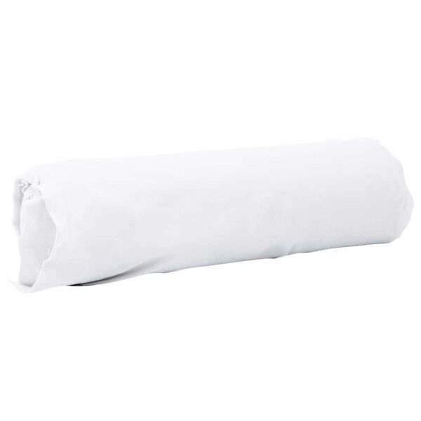 vidaXL Membrane géotextile blanc 1 x 10 m fibre de polyester