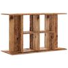 vidaXL Support pour aquarium vieux bois 100x40x60 cm bois d'ing&eacute;nierie