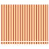 vidaXL Auvent R&eacute;tractable jaune et orange 400 &times;350 cm tissu
