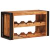 vidaXL &Eacute;tag&egrave;re &agrave; vin Marron 80 x 45 x 33 cm Bois d'Acacia Massif