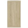 vidaXL Étagères cube murales 4 pcs chêne sonoma bois d'ingénierie