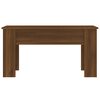 vidaXL Table basse Chêne marron 101x49x52 cm Bois d'ingénierie