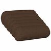 vidaXL Coussin de jet&eacute; 6 pc HEERLEN Marron &Oslash; 15 x 40 cm Tissu