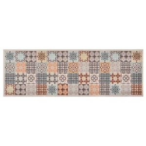 vidaXL Tapis de cuisine lavable Couleur mosa&iuml;que 45x150 cm