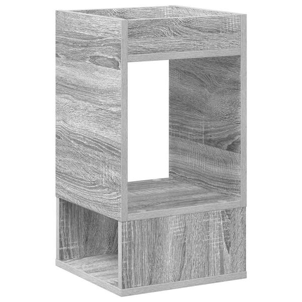 vidaXL Table d'appoint Gris Sonoma 30 x 30 x 56 cm Bois d'ing&eacute;nierie
