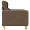 vidaXL Fauteuil Marron 60 cm Tissu