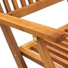 vidaXL Ensemble &agrave; manger d'ext&eacute;rieur pliable 7pcs Bois d'acacia solide