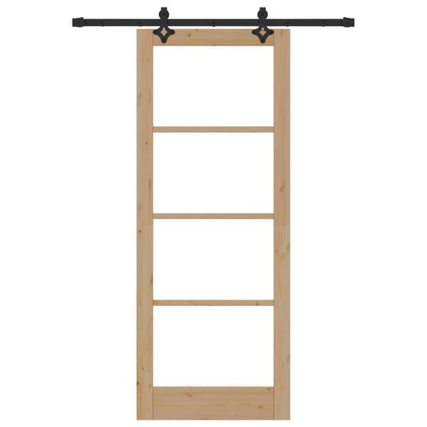 vidaXL Porte coulissante Naturel 83 x 211 cm