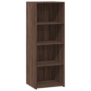 vidaXL Buffet haut ch&ecirc;ne marron 45x41x124 cm bois d'ing&eacute;nierie