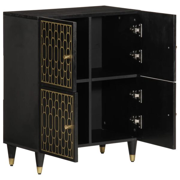 vidaXL Armoire lat&eacute;rale 60x33x75 cm bois massif de manguier