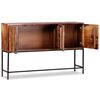 vidaXL Buffet Bois massif 120x30x80 cm