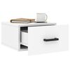 vidaXL Tables de chevet murales 2 pcs blanc 35x35x20 cm