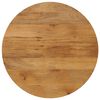 vidaXL Dessus de table Ø 80x3,8 cm rond bois de manguier massif
