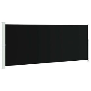 vidaXL Auvent lat&eacute;ral r&eacute;tractable de patio 200x500 cm Noir