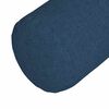 vidaXL Coussins d'accent 2 pcs Bleu &Oslash; 25 x 70 cm tissu