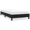 vidaXL Cadre de lit sans matelas noir 90x210 cm velours