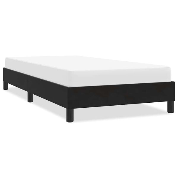 vidaXL Cadre de lit sans matelas noir 90x210 cm velours
