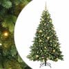 vidaXL Sapin de No&euml;l artificiel avec 300 LED Vert 180 cm PE et PVC