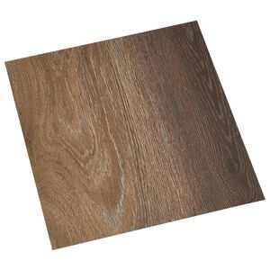 vidaXL Lattes de rev&ecirc;tement de sol autocollantes 30,5 x 30,5 cm 20 pcs