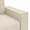 vidaXL Canap&eacute; 2 pcs Beige 220 x 80 x 84 cm Tissu en lin m&eacute;lang&eacute;
