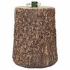 vidaXL Support de sapin de No&euml;l en forme de tronc &Oslash; 31,5 x 40 cm