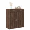 vidaXL Buffet ch&ecirc;ne marron 80x42,5x93 cm bois d'ing&eacute;nierie