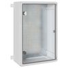 vidaXL Armoire de contr&ocirc;le Gris 47 x 20 x 50 cm Plastic ABS