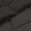 vidaXL Duvet d'&eacute;t&eacute; simple Matelass&eacute; Anthracite 220 x 260 cm Microfibre