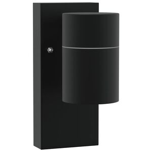 vidaXL Applique Murale Ext&eacute;rieure Noir 6,5 x 10,5 x 16 cm