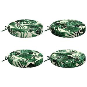 vidaXL Coussins de si&egrave;ge 4 pi&egrave;ces SOEST 4 pc 100 % polyester
