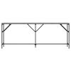 vidaXL Table console sonoma gris 200x29x75 cm bois d'ing&eacute;nierie