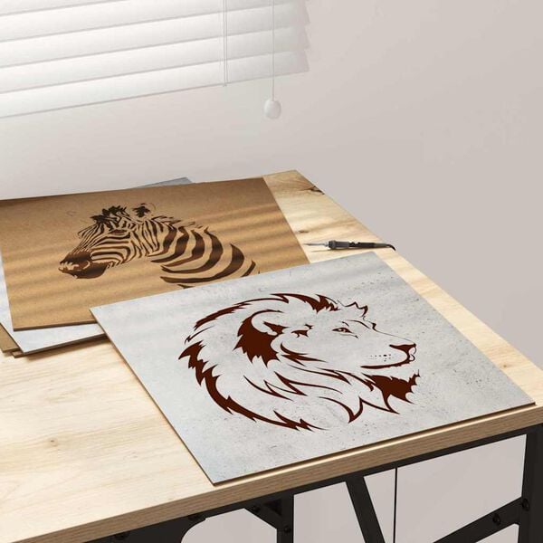 vidaXL Panneaux décoratifs 50 pcs Gris béton 30 x 30 x 0,27 cm