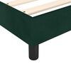 vidaXL Cadre de lit vert fonc&eacute; 120x200 cm velours
