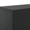 vidaXL Buffet Noir 75x35x75 cm Acier