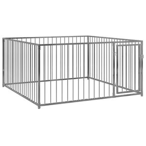 vidaXL Chenil d'ext&eacute;rieur pour chiens 200 x 200 x 100 cm