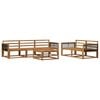vidaXL Ensemble de canap&eacute;s d'ext&eacute;rieur 6 pcs Naturel