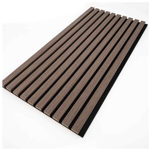 WallArt Panneaux muraux 4 pc 80 x 40 cm Marron fonc&eacute;