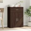 vidaXL Buffet ch&ecirc;ne marron 60x30x84 cm bois d'ing&eacute;nierie
