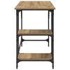 vidaXL Bureau Ch&ecirc;ne artisanal 120 x 50 x 75 cm Bois d'ing&eacute;nierie