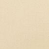 vidaXL Repose-pied Crème 45x29,5x35 cm Tissu