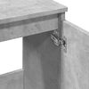 vidaXL Meuble d'&eacute;vier gris b&eacute;ton 58x33x60 cm bois d'ing&eacute;nierie