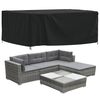 vidaXL Housses de salon de jardin 2 pcs 200x165x80cm 420D tissu oxford