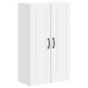 vidaXL Meuble mural PORTO Blanc 60 x 31 x 100 cm Bois d'ing&eacute;nierie