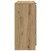 vidaXL Buffet ch&ecirc;ne artisanal 100x35x76 cm bois d'ing&eacute;nierie