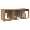 vidaXL Ensemble meuble TV Marron 72 x 35 x 37 cm Bois d'ing&eacute;nierie