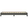 vidaXL Cadre de lit sans matelas gris fonc&eacute; 80x200 cm velours