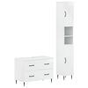 vidaXL Ensemble de 2 meubles de salle de bain HAARLEM Blanc brillant