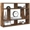 vidaXL &Eacute;tag&egrave;re murale Ch&ecirc;ne fum&eacute; 75x16x55 cm Bois d'ing&eacute;nierie
