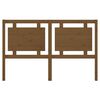 vidaXL T&ecirc;te de lit Marron miel 155,5x4x100 cm Bois massif de pin