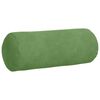 vidaXL Coussins d'accent 2 pcs Vert clair Ø 15 x 40 cm